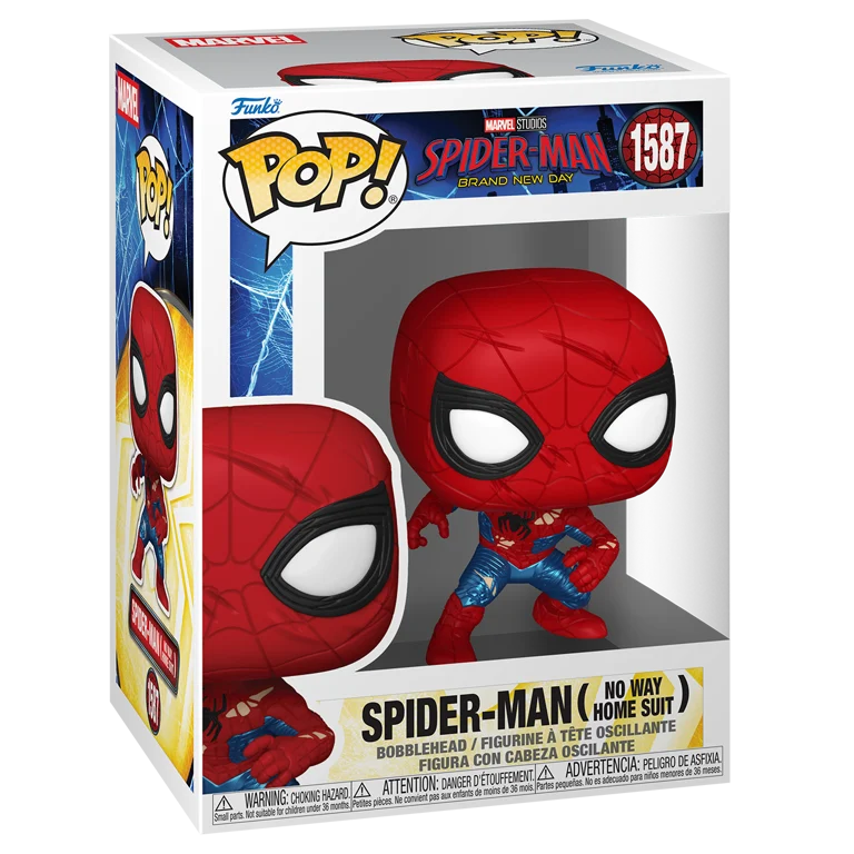 Funko POP!: Spider-Man Brand New Day - Spider-Man #1587 (No Way Home Suit)
