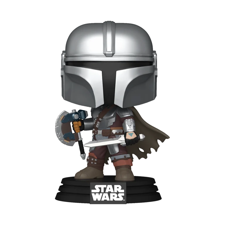 Funko POP!: Star Wars - The Mandalorian #844 (The Mandalorian and Grogu)