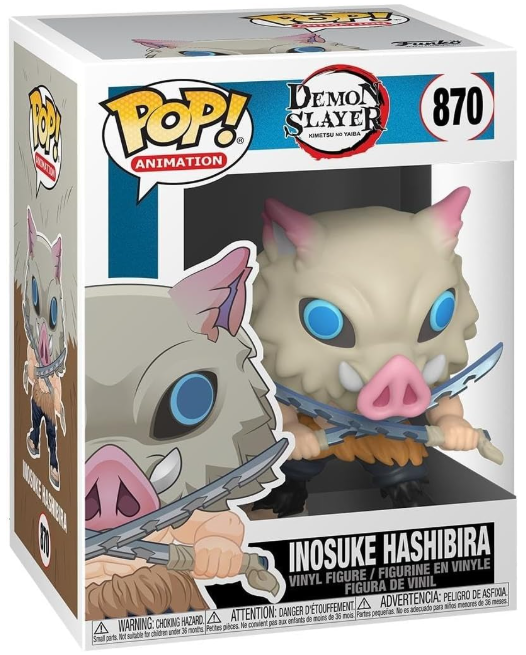 Funko POP! Animation: Demon Slayer - Inosuke Hashibira #870