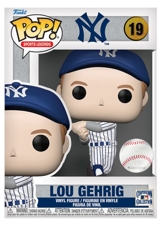 Funko POP! Sports Legends: NY - Lou Gehrig #19 (Limited Chase Edition)