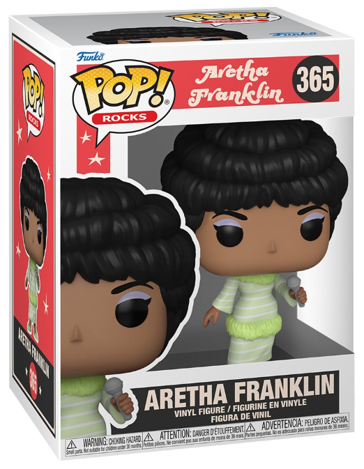 Funko POP! Rocks: Aretha Franklin - Aretha Franklin (Green Dress) #365