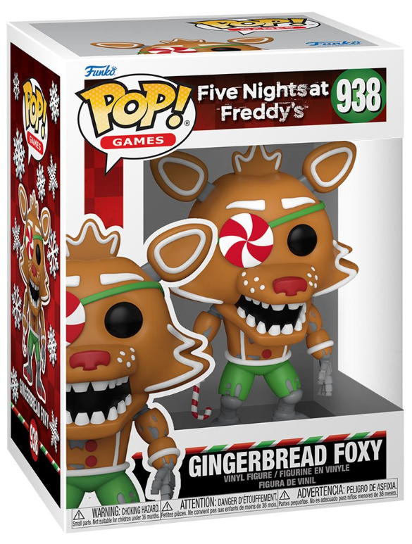 Funko POP! Games: Five Nights at Freddy's - Gingerbread Foxy (Holiday) #938