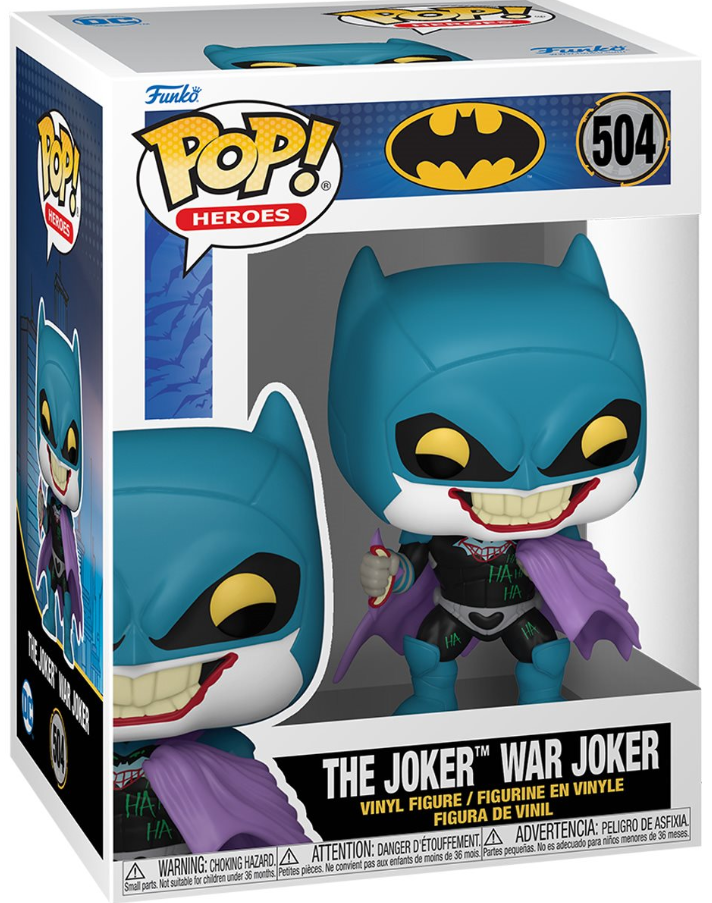 Funko POP! Heroes: Batman - The Joker War Joker (War Zone) #504