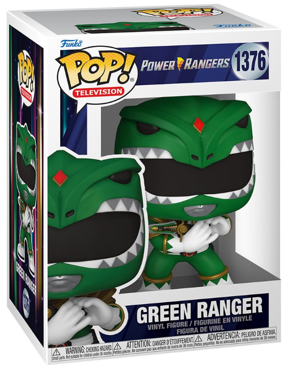 Funko POP! Television: Power Rangers - Green Ranger (Mighty Morphin) (30th Anniversary) #1376