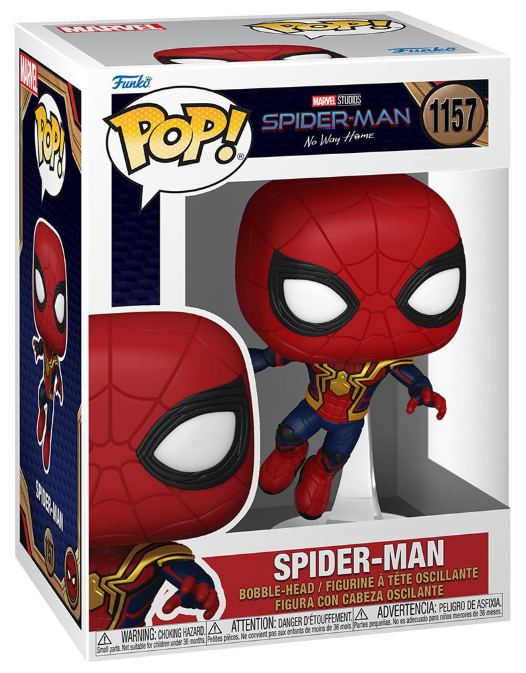 Funko POP!: Spider-Man No Way Home - Spider-Man (Leaping) #1157