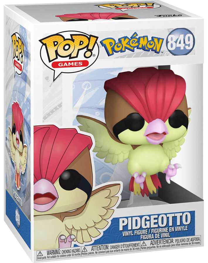 Funko POP! Games: Pokemon - Pidgeotto #849