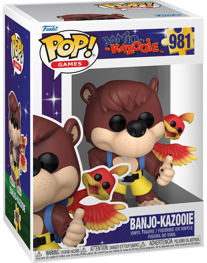 Funko POP! Games: Banjo-Kazooie - Banjo-Kazooie #981