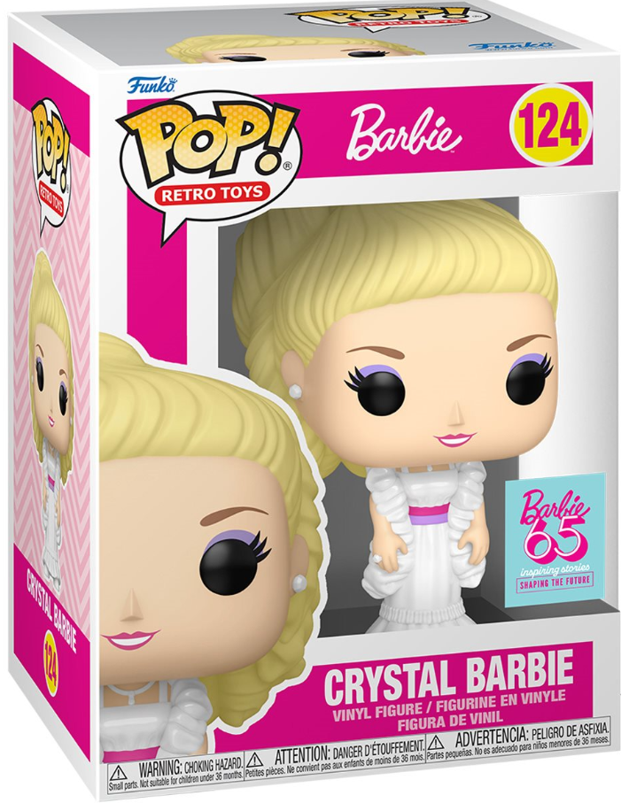 Funko POP! Retro Toys: Barbie - Crystal Barbie (65th Anniversary) #124