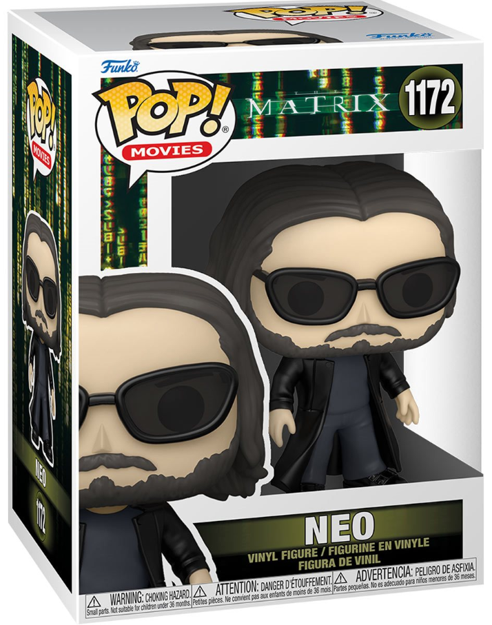 Funko POP! Movies: Matrix - Neo (Keanu Reeves) #1172