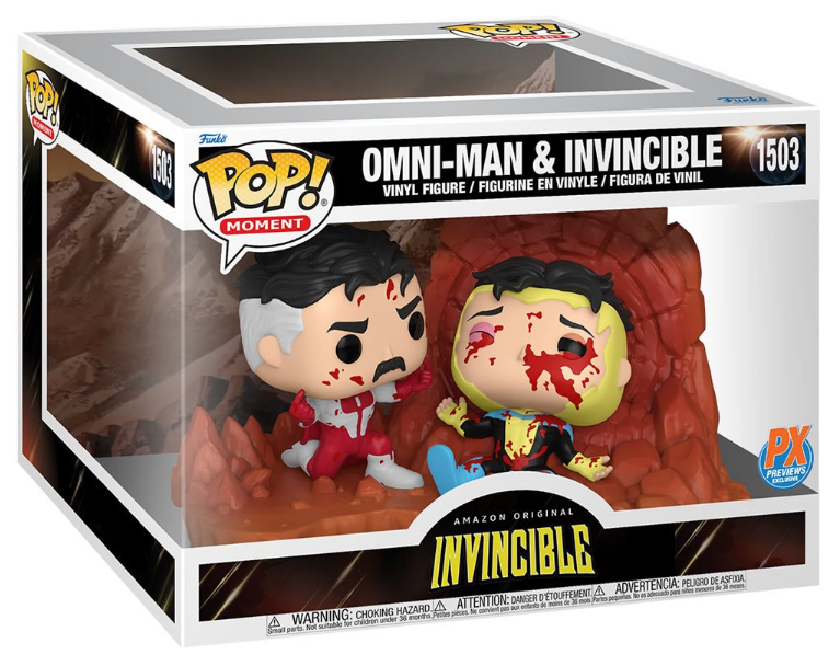 Funko POP! Moment: Invincible - Omni-Man & Invincible #1503 (PX Previews Exclusive)