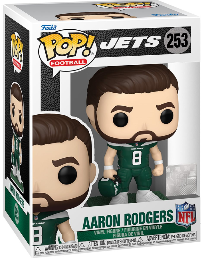 Funko POP! Football: Jets - Aaron Rodgers #253