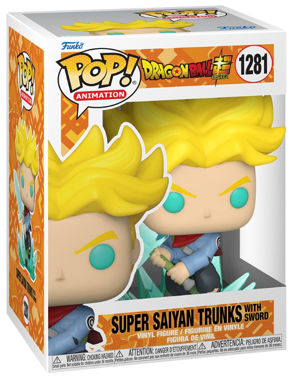 Funko POP! Animation: Dragon Ball Super - Super Saiyan Trunks (with Sword) #1281