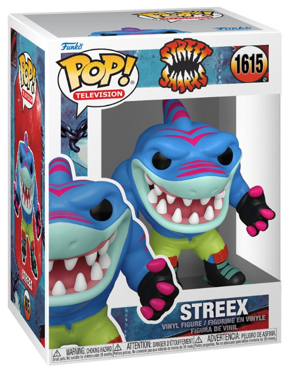 Funko POP! Television: Street Sharks - Streex #1615