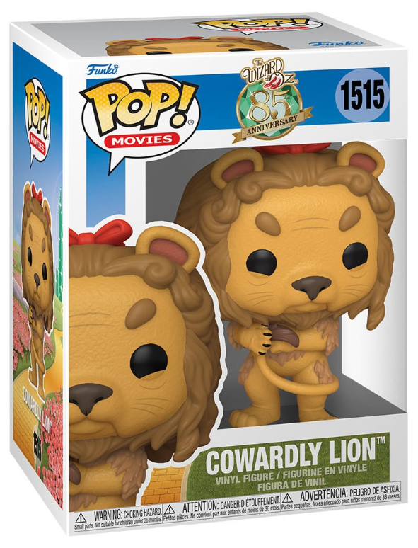 Funko POP! Movies: The Wizard of Oz 85th Anniversary - Cowardly Lion #1515 (Limited Chase Edition)