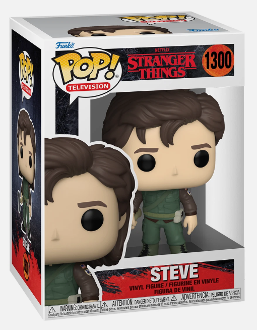 Funko POP! Television: Stranger Things -Steve (Season 4) #1300