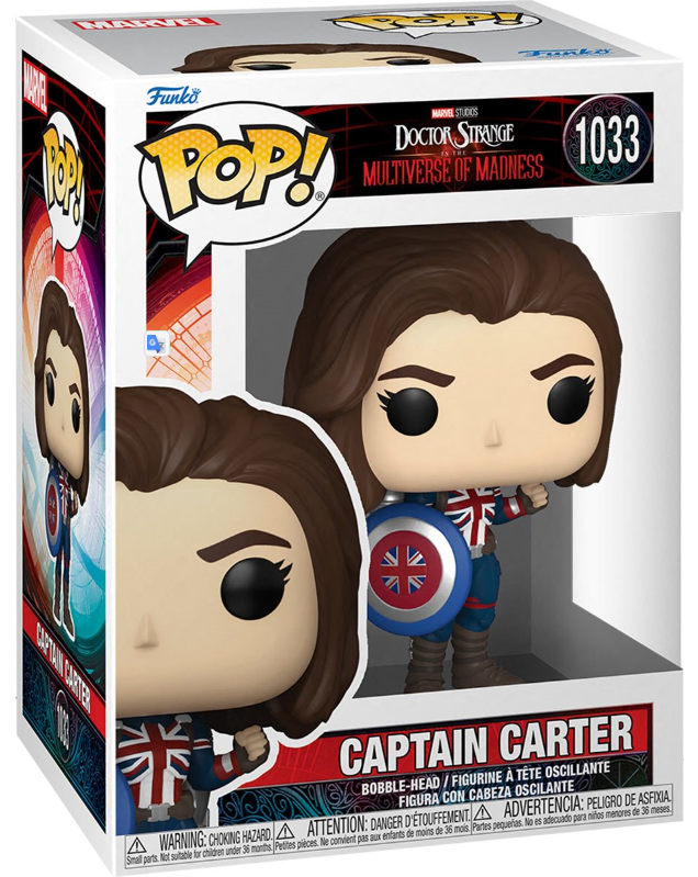 Funko POP!: Doctor Strange in the Multiverse Madness - Captain Carter #1033