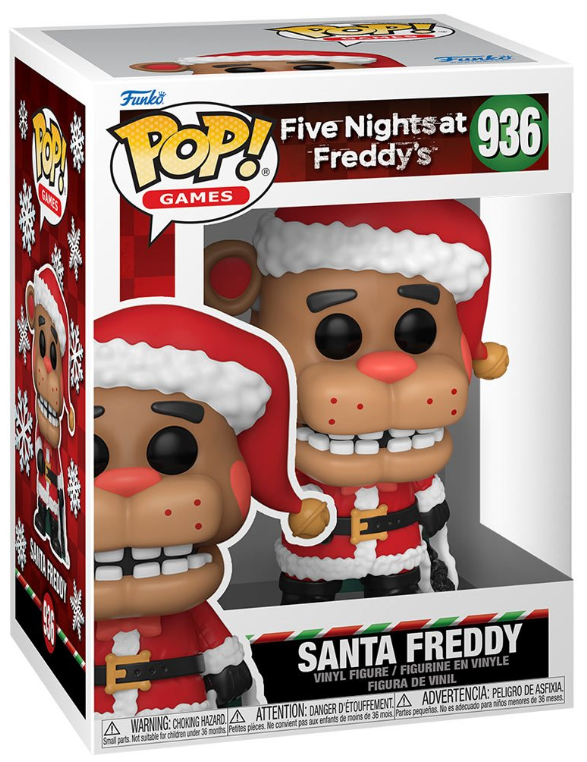 Funko POP! Games: Five Nights at Freddy's Holiday - Santa Freddy (Holiday) #936