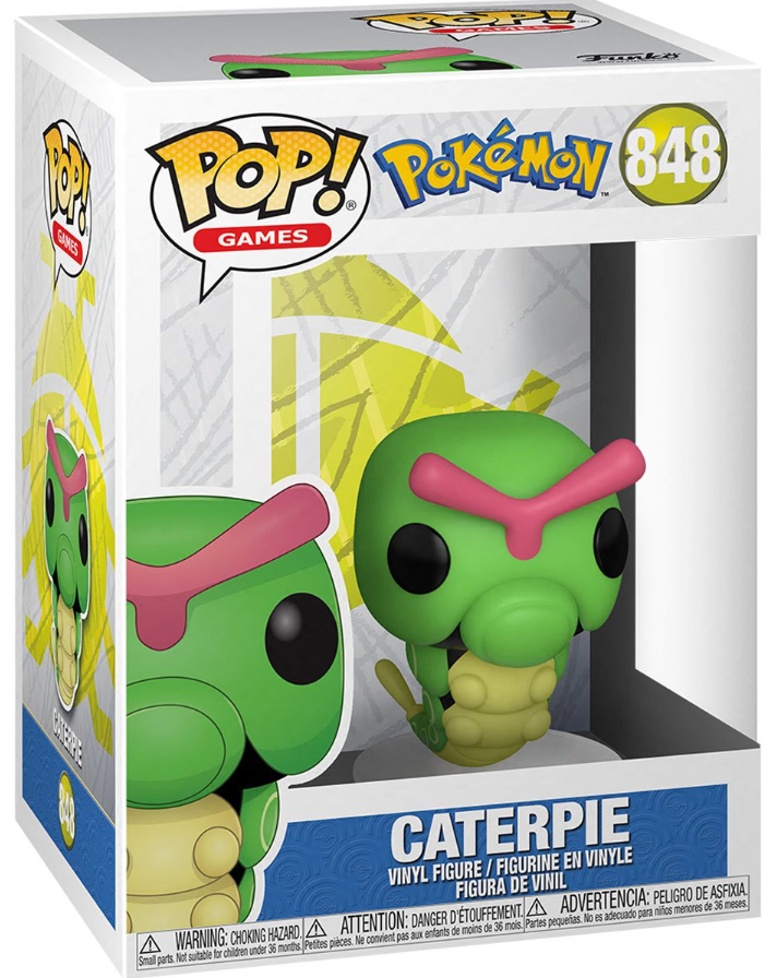 Funko POP! Games: Pokemon - Caterpie #848