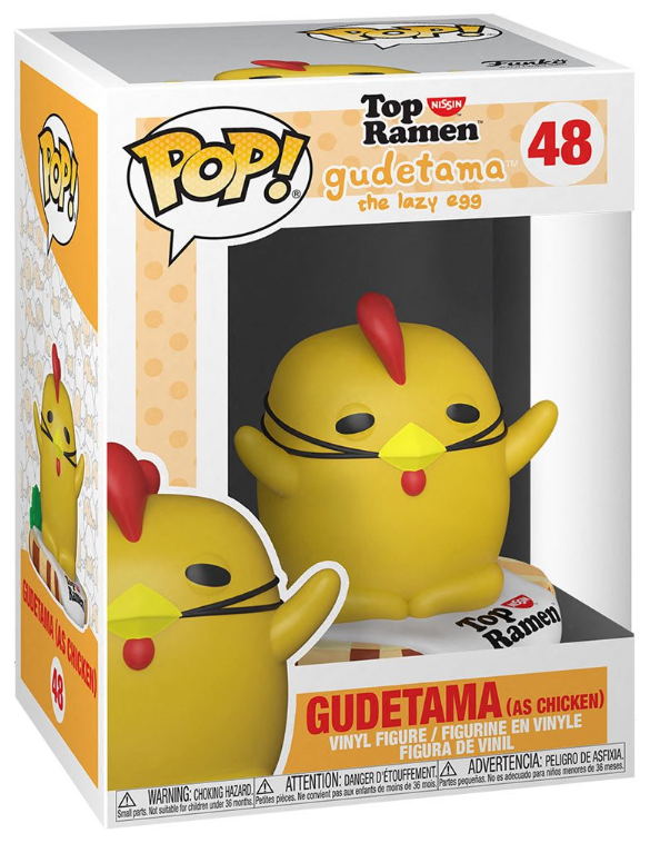 Funko POP!: Nissin Top Ramen X Gudetama The Lazy Egg - Gudetama as Chicken #48