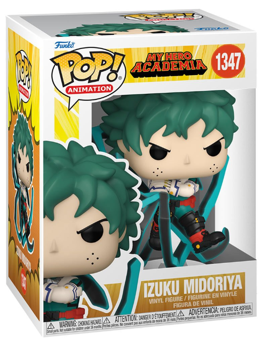 Funko POP! Animation: My Hero Academia - Izuku Midoriya (Black Whip) #1347