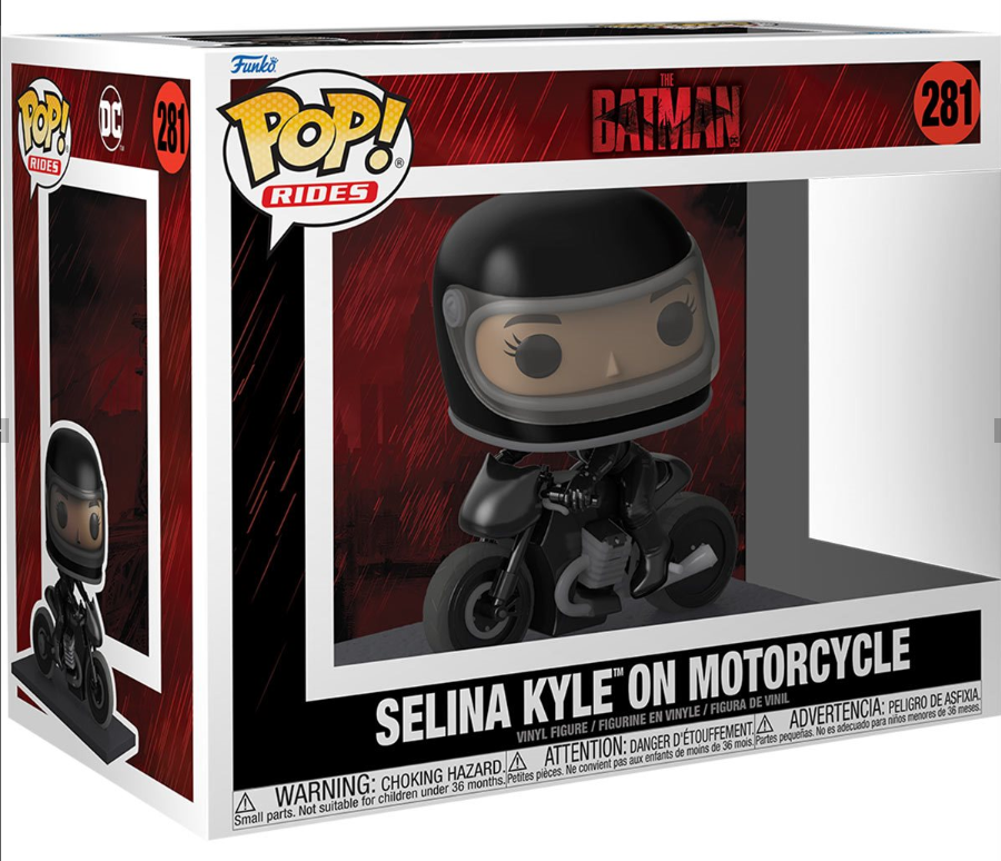 Funko POP! Rides: The Batman - Selina Kyle on Motorcycle #281