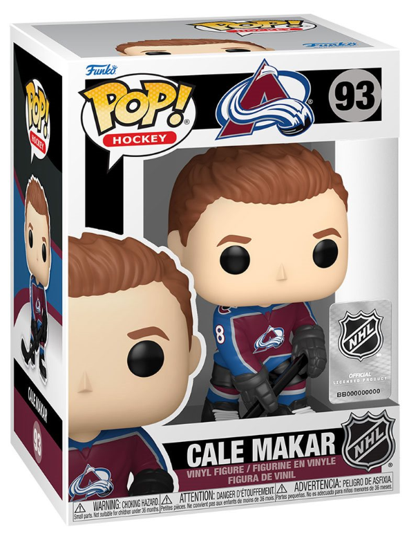Funko POP! Hockey: Avalanche - Cale Makar #93