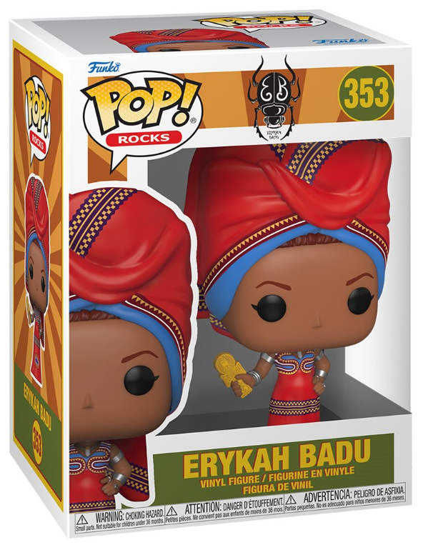 Funko POP! Rocks: Erykah Badu Tyrone - Erykah Badu #353
