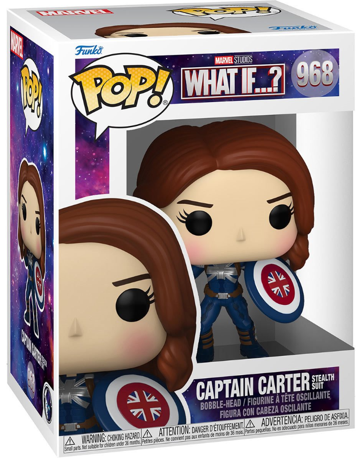 Funko POP!: What If...? - Captain Carter Stealth Suit #968
