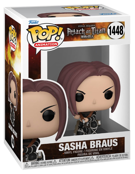 Funko POP! Animation: Attack on Titan - Sasha Braus (Final Season) #1448