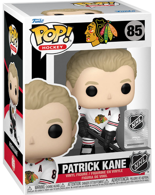 Funko POP! Hockey: Blackhawks - Patrick Kane (Road) (NHL) #85
