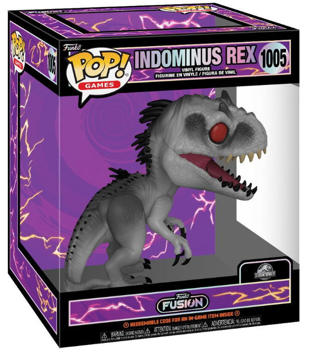 Funko POP! Games: Funko Fusion - Indominus Rex #1005 (6-Inch Super Sized) (Limited Chase Edition)