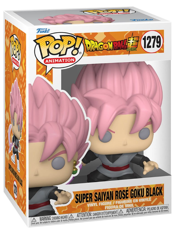 Funko POP! Animation: Dragon Ball Super - Super Saiyan Rose Goku Black (with Scythe) #1279 Vinyl Figures