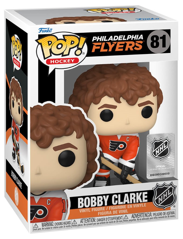 Funko POP! Hockey: Philadelphia Flyers - Bobby Clarke (Legends) #81