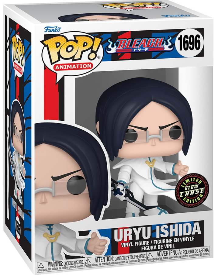Funko POP! Animation: Bleach - Uryu Ishida #1696 (Limited Glow Chase Edition)