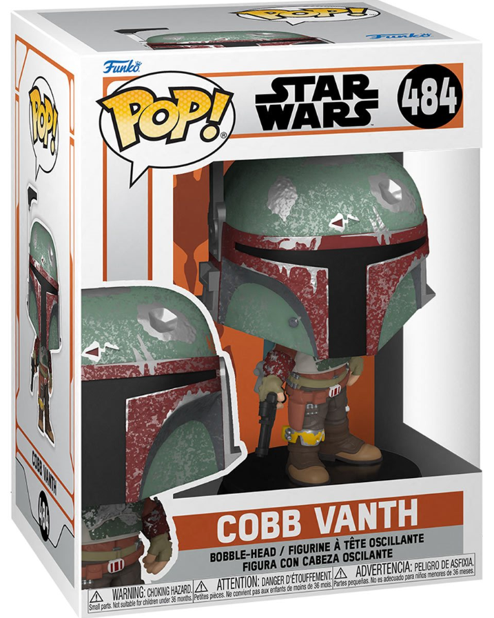 Funko POP!: Star Wars - Cobb Vanth #484 (The Mandalorian) (Limited Chase Edition)