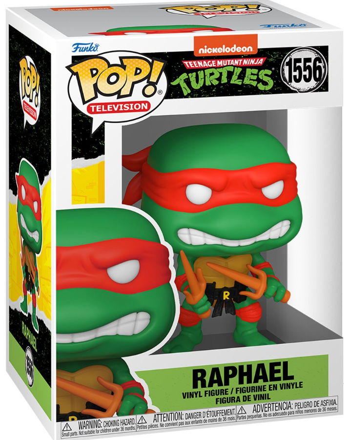 Funko POP! Television: Teenage Mutant Ninja Turtles - Raphael (with Sais) #1556