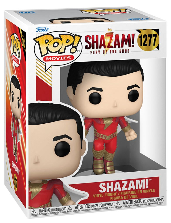 Funko POP! Movies: Shazam! Fury of the Gods - Shazam  #1277 (Limited Glow Chase Edition)