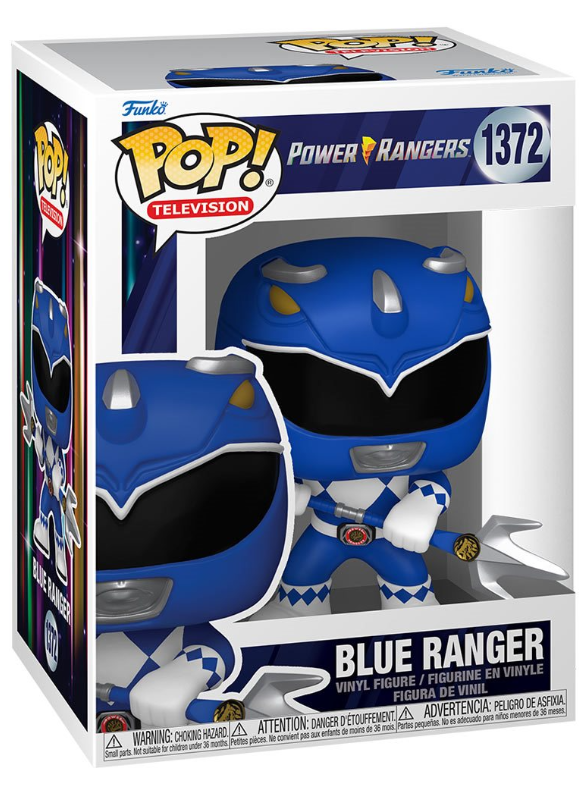 Funko POP! Television: Power Rangers - Blue Ranger (30th Anniversary) #1372