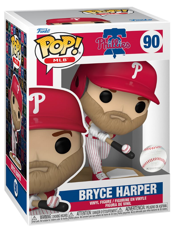 Funko POP! MLB: Phillies - Bryce Harper (Bearded) #90