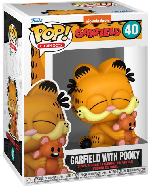 Funko POP! Comics: Garfield - Garfield with Pooky #40