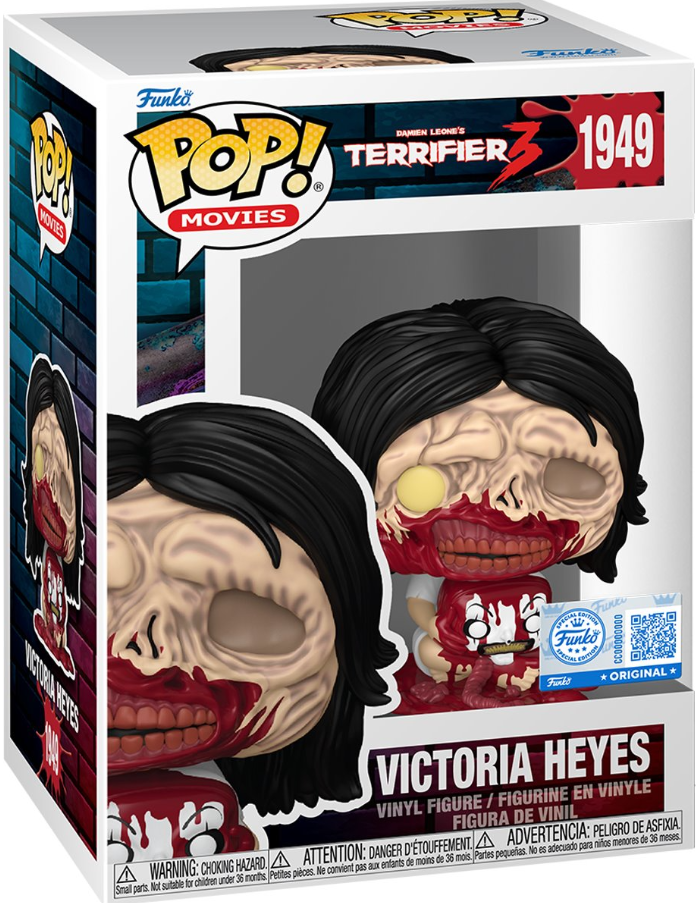 Funko POP! Movies: Terrifier 3 - Victoria Heyes #1949 - Entertainment Earth Exclusive