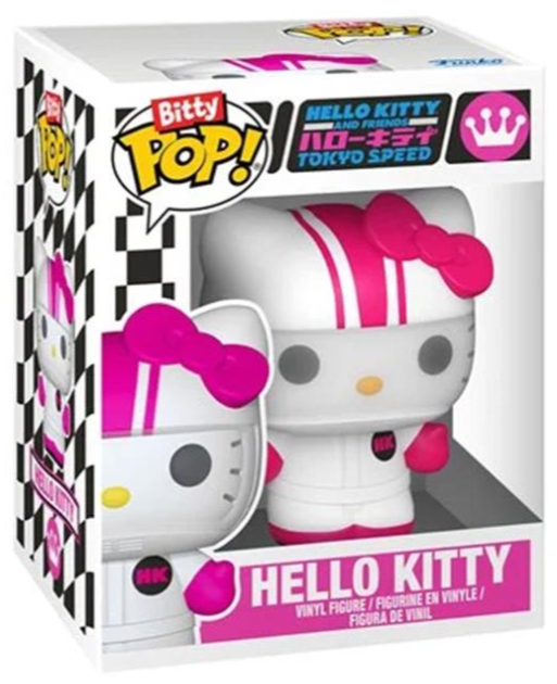 Funko Bitty POP! Rides: Hello Kitty and Friends Tokyo Speed - Hello Kitty in Racecar