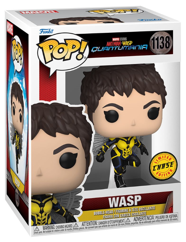 Funko POP!: Ant-man and the Wasp - Wasp (Quantumania) #1138 (Limited Chase Edition)