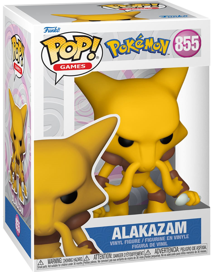 Funko POP! Games: Pokemon - Alakazam #855
