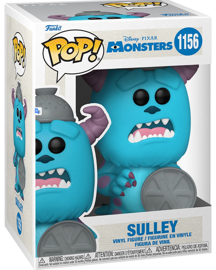 Funko POP!: Disney Pixar Monsters Inc - Sulley (with Lid) (20th Anniversary) #1156