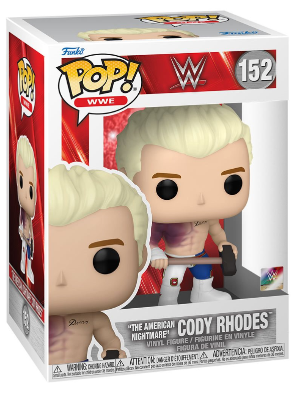 Funko POP! WWE: WWE - "The American Nightmare" Cody Rhodes (Hell in a Cell) #152