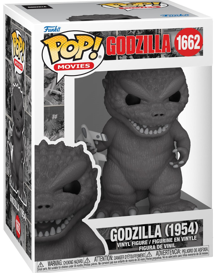 Funko POP! Movies: Godzilla - Godzilla (1954) #1662 (70th Anniversary)
