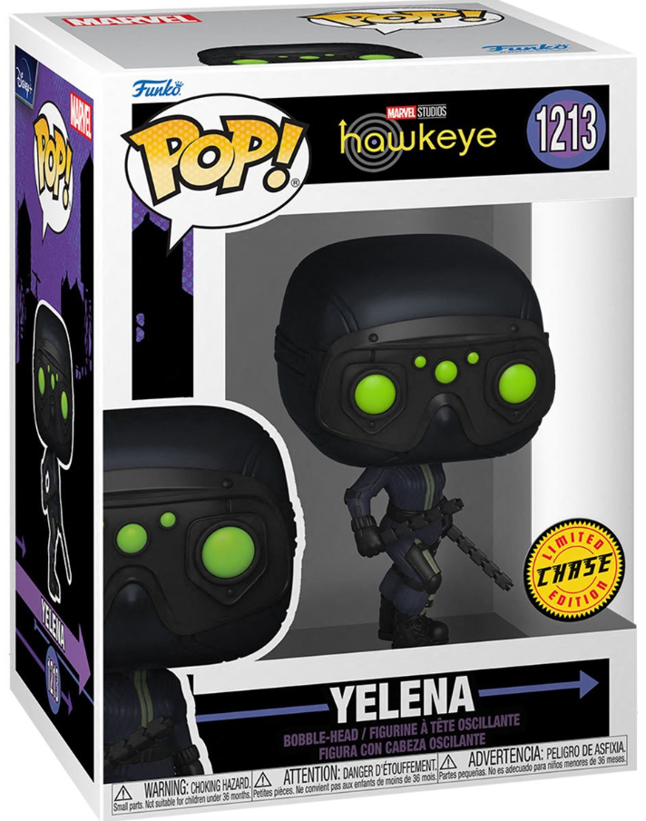 Funko POP!: Hawkeye - Yelena #1213 (Limited Chase Edition)