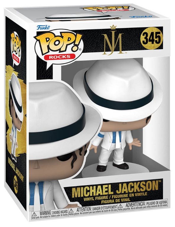 Funko Pop! Rocks: MJ - Michael Jackson (Toe Stand) #345