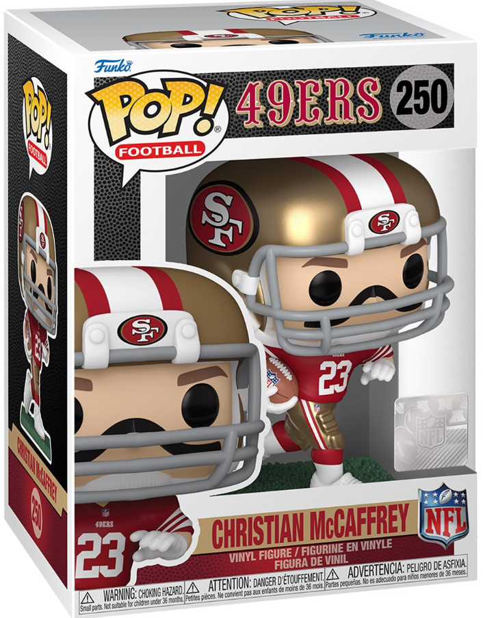 Funko POP! Football: 49ers - Christian McCaffrey #250